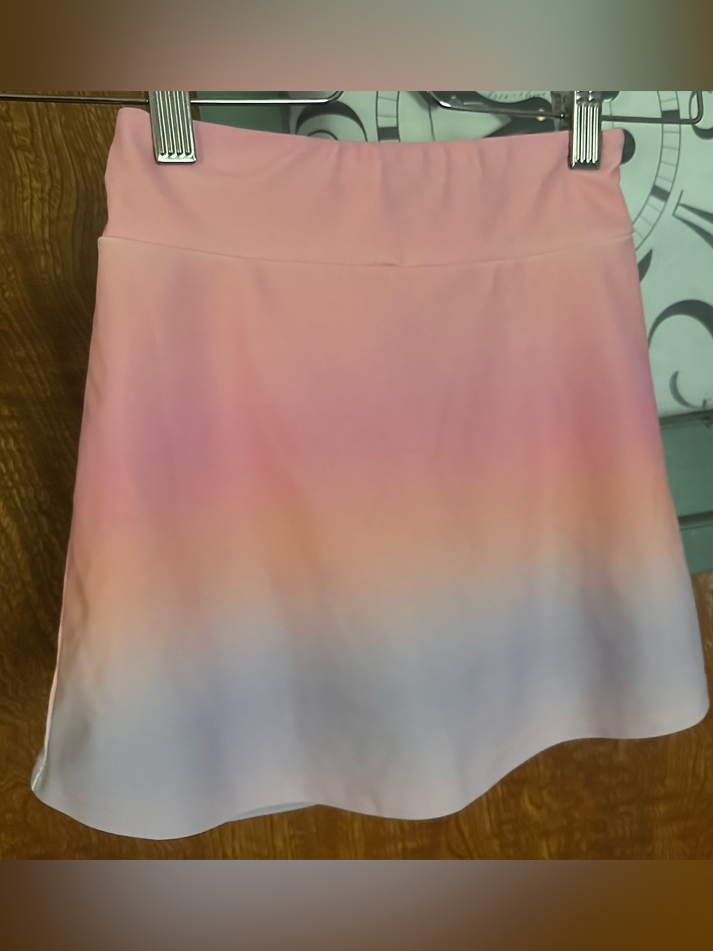 Pastel Ombre Skort - Pink Gradient